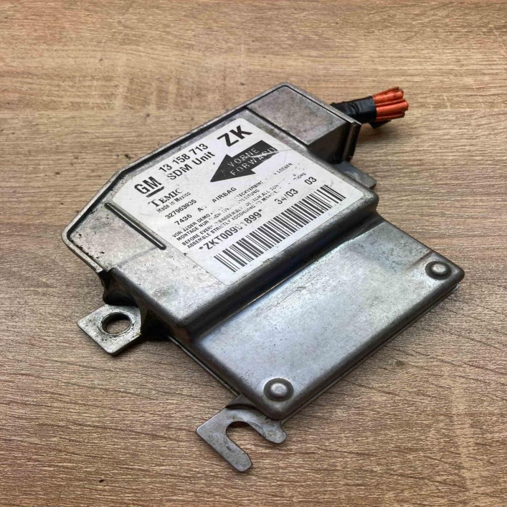 13158713 327963935 ZK Airbag control unit/module Opel Meriva A