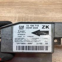 13158713 327963935 ZK Airbag control unit/module Opel Meriva A