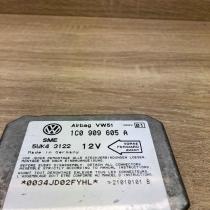 1C0909605A 5WK43122  Airbag control unit/module Seat Leon (1M)