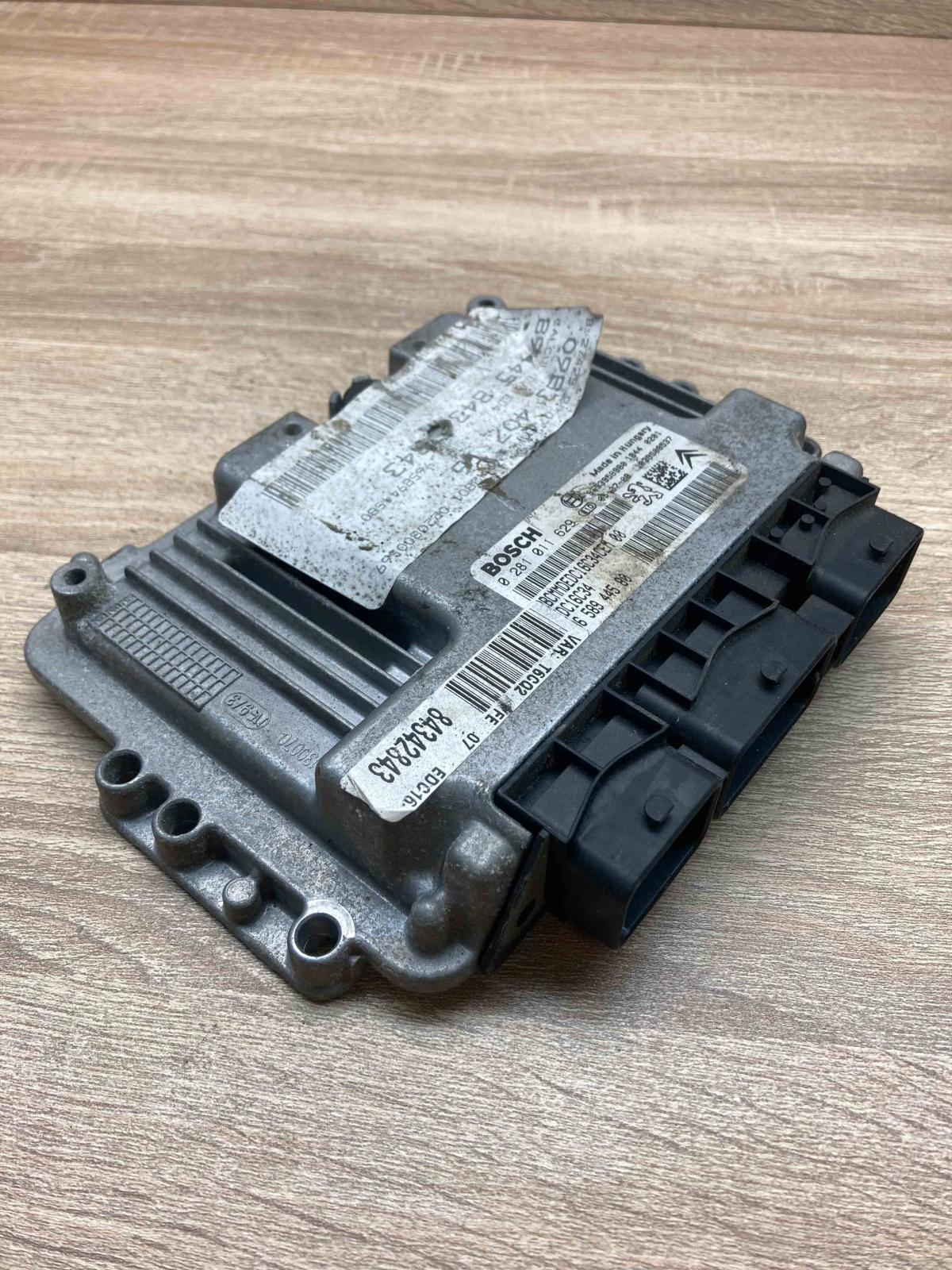 9658944580 0281011629  Engine control unit/module ECU Citroen C4 I