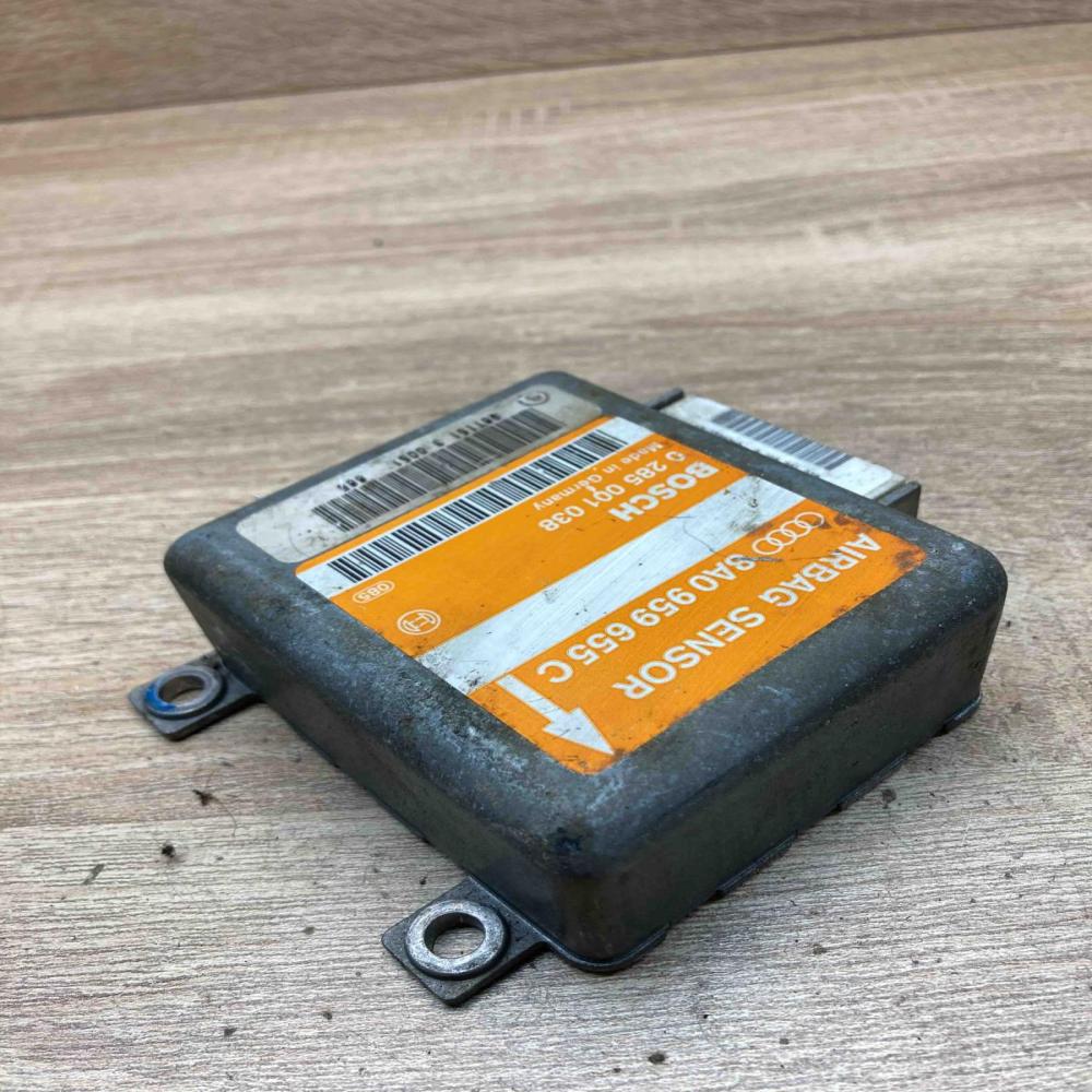 8A0959655C 0285001038 Orange Airbag control unit/module Audi A6 S6 C4 4A