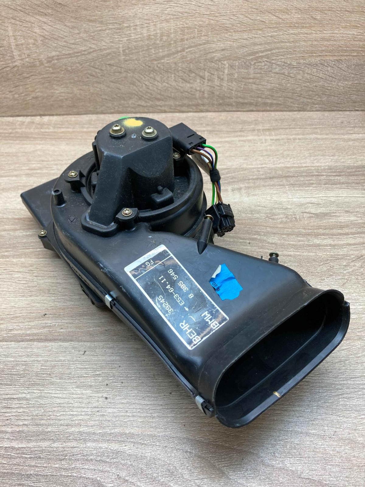 8385546 39245  Heater fan/blower BMW X5 E53