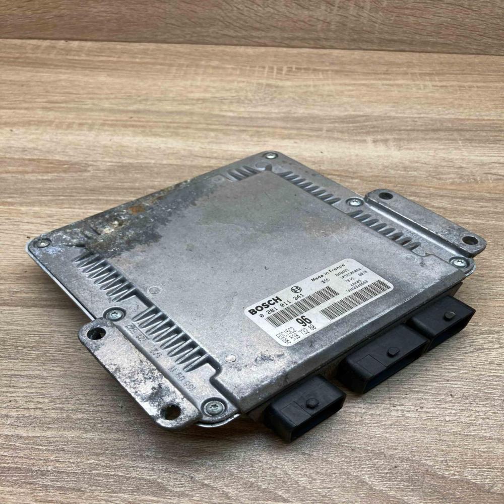 9653873280 0281011341  Engine control unit/module ECU Peugeot 307