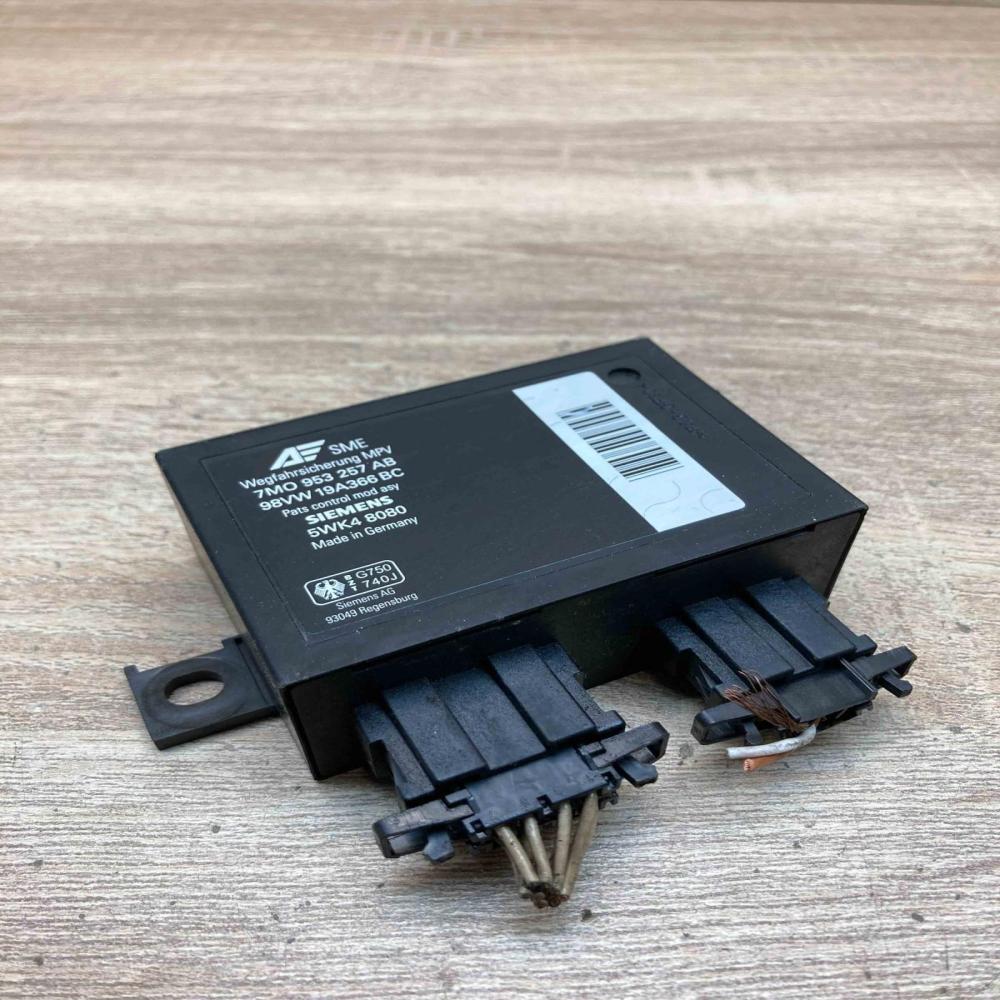 7M0953257AB 5WK48080  Immobilizer control unit/module Volkswagen Sharan