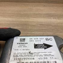 09229037 5WK42923 Sensor Airbag control unit/module Opel Astra G