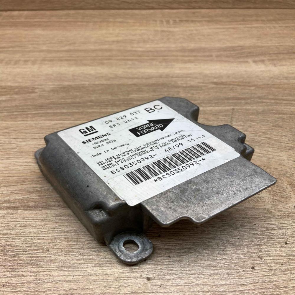 09229037 5WK42923 1923594 Airbag control unit/module Opel Astra G