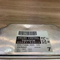 89661 0D070 MB275000 3424  Airbag control unit/module Toyota Yaris