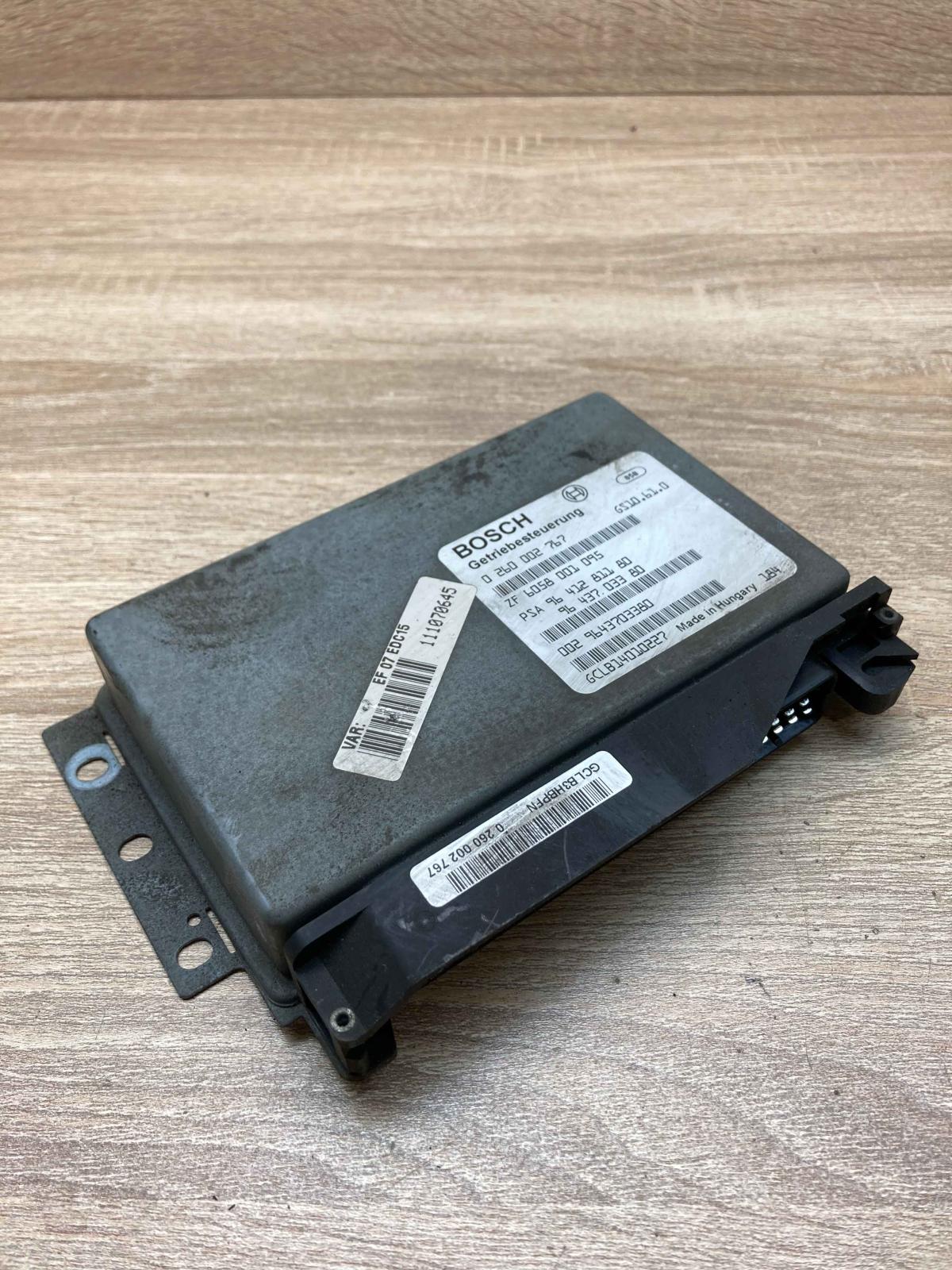 9641281180 0260002767  Gearbox control unit/module Citroen C5