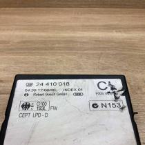 24410018  With Plug Comfort/convenience module Opel Astra G