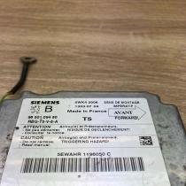 9650109480 5WK42908 Used With Plug Airbag control unit/module Peugeot 307