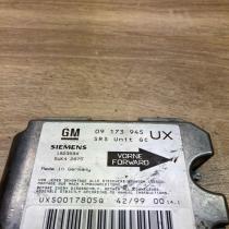 09173945 5WK42875 UX Airbag control unit/module Opel Omega B1
