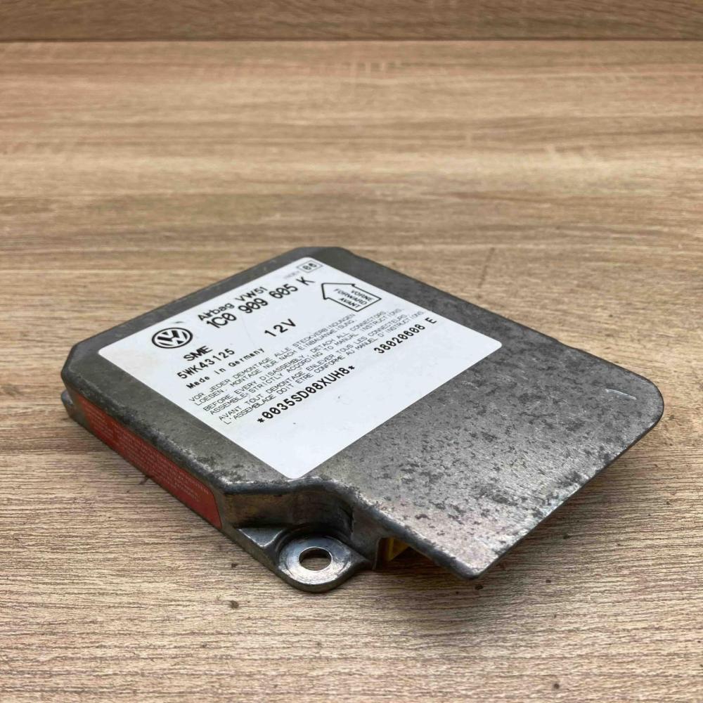1C0909605K 5WK43125 Used Airbag control unit/module Volkswagen Polo IV 9N3