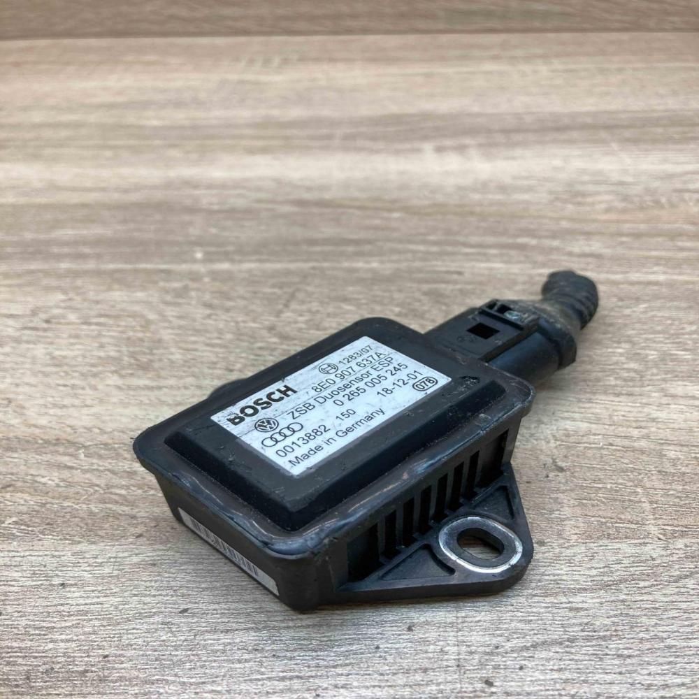 8E0907637A 0265005245 With Plugs ESP acceleration yaw rate sensor Audi A8 S8 D3