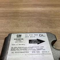24416703 5WK42977 safety Airbag control unit/module Opel Astra G
