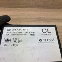 24410018  With Plug Comfort/convenience module Opel Astra G
