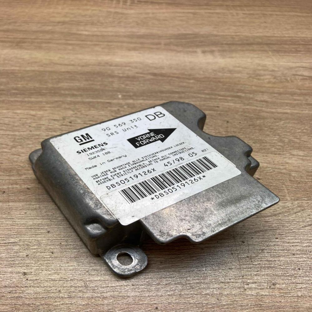 90569350 5WK4188 Main Airbag control unit/module Opel Vectra B