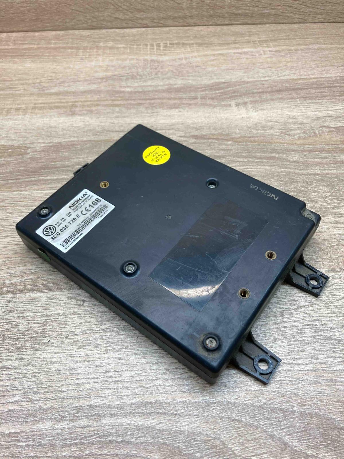 3C0035729E   Phone control unit/module Volkswagen Golf V