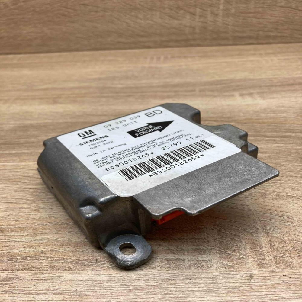 09229039 5WK42922 safety Airbag control unit/module Opel Vectra B