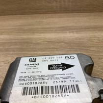 09229039 5WK42922 safety Airbag control unit/module Opel Vectra B