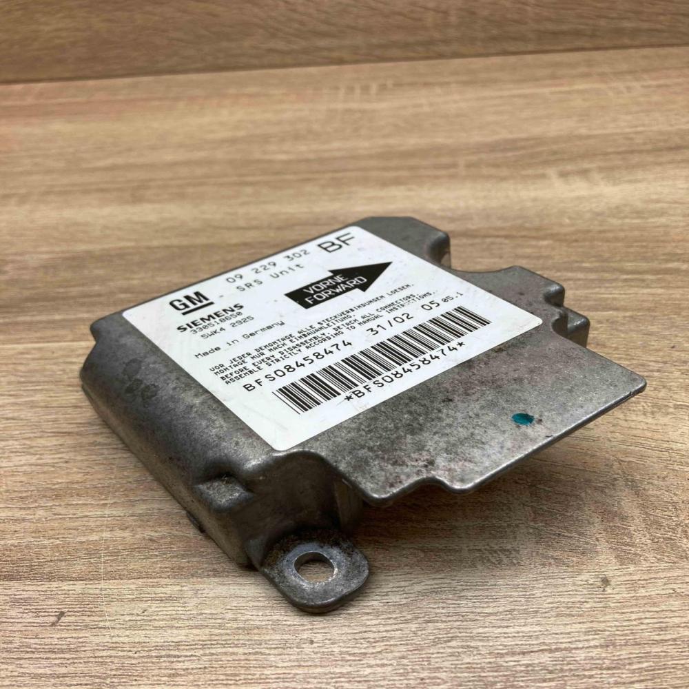 09229302 5WK42925 Safety Airbag control unit/module Opel Astra G