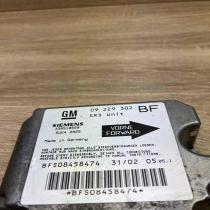 09229302 5WK42925 Safety Airbag control unit/module Opel Astra G