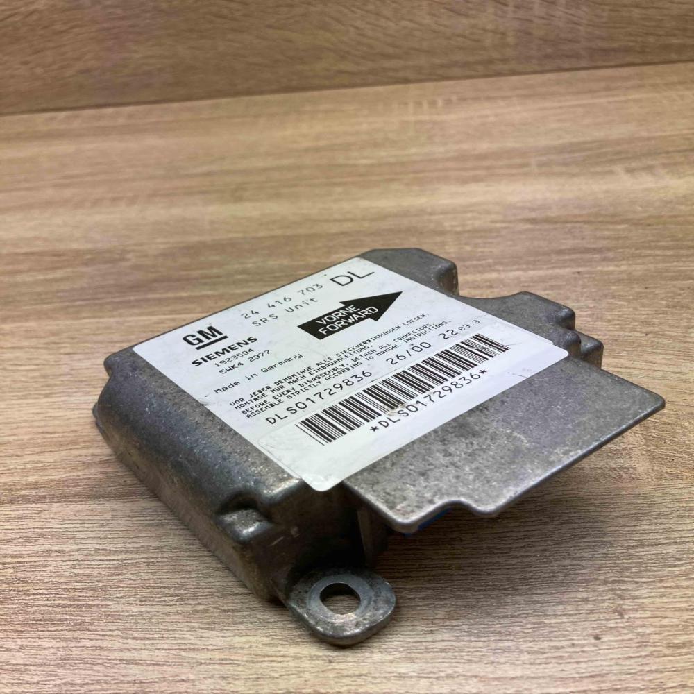 24416703 5WK42977  Airbag control unit/module Opel Astra G
