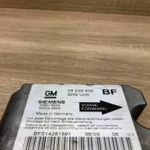 09229302 5WK42925 Main Airbag control unit/module Opel Astra G
