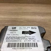 90569340 5WK4175 Safety Airbag control unit/module Opel Vectra B