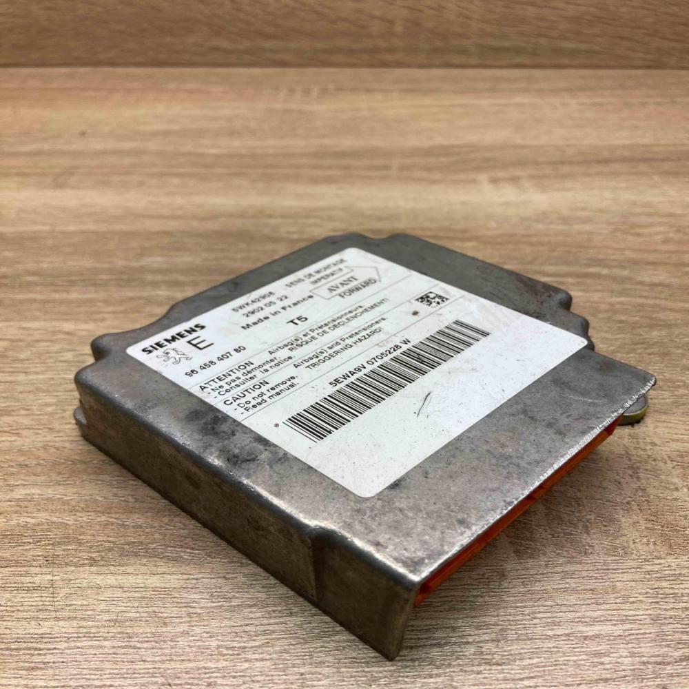 9645840780 5WK42908 Safety Airbag control unit/module Peugeot 307
