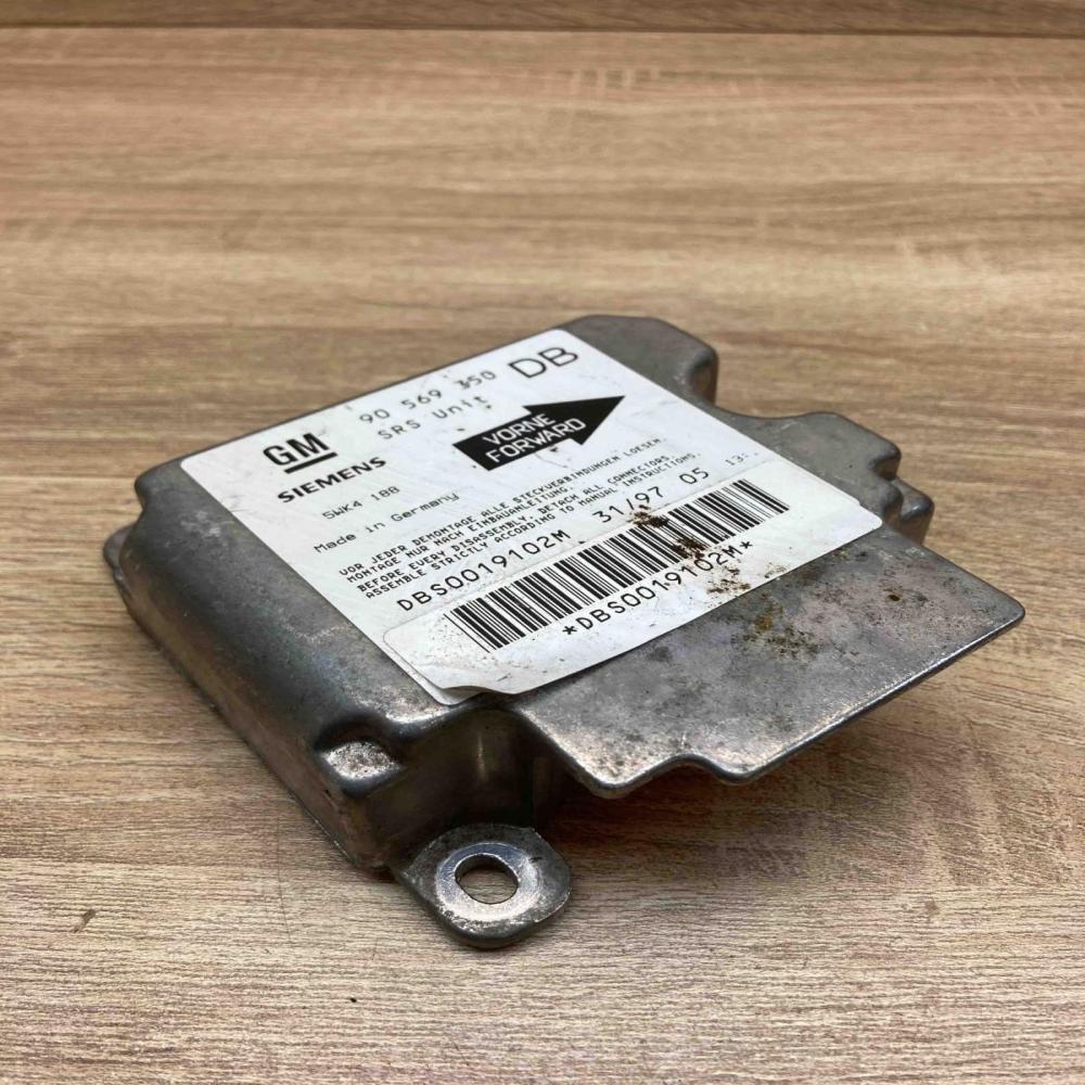 90569350 5WK4188 Safe Airbag control unit/module Opel Vectra B