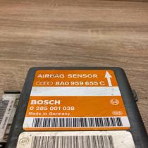 8A0959655C 0285001038 Main Airbag control unit/module Audi A6 S6 C4 4A