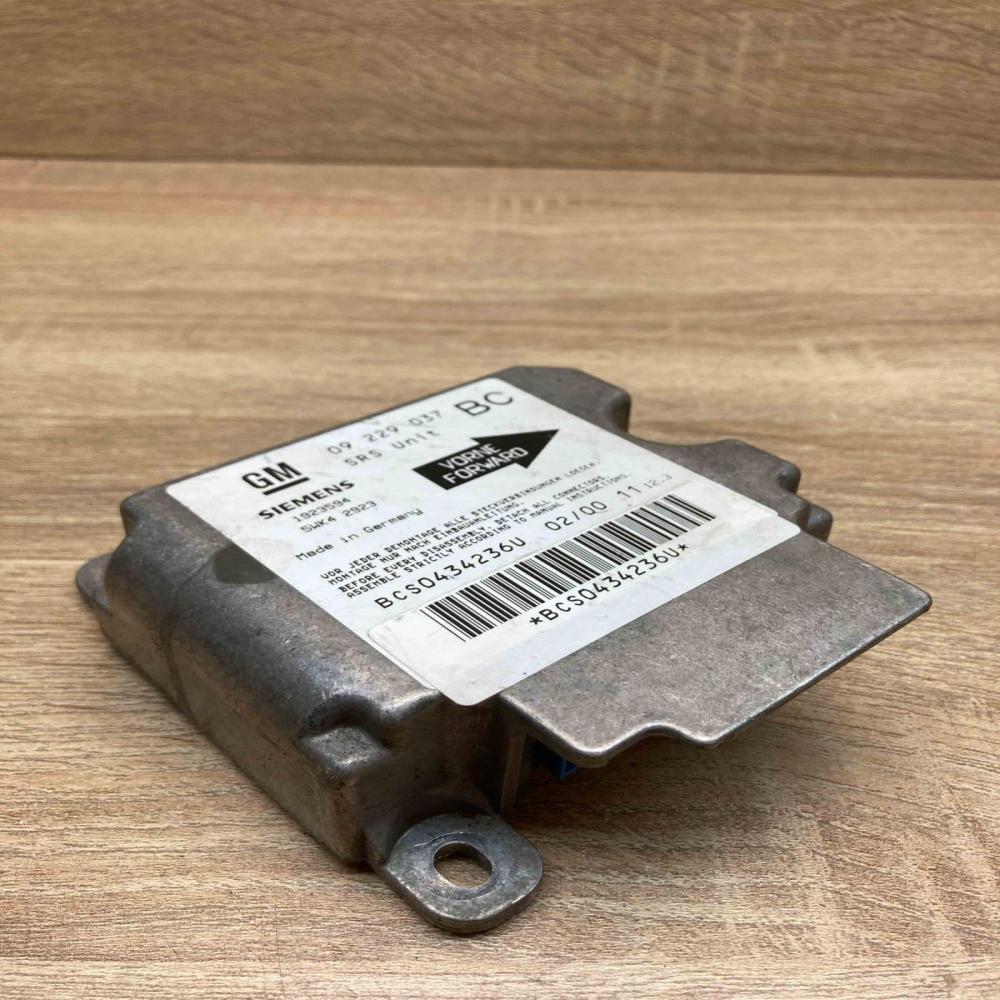 09229037 5WK42923  Airbag control unit/module Opel Astra G