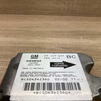09229037 5WK42923  Airbag control unit/module Opel Astra G
