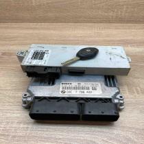 7798422 6963828  Engine ECU kit and lock set BMW 5 E60 E61