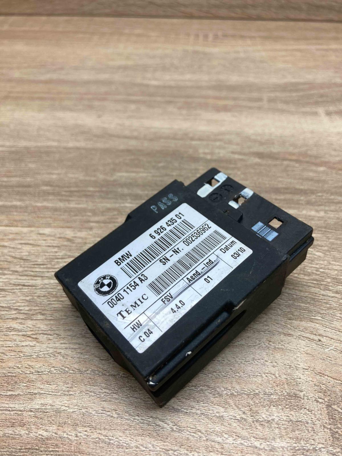 6926435 002536962  Seat control module BMW 3 E90 E91