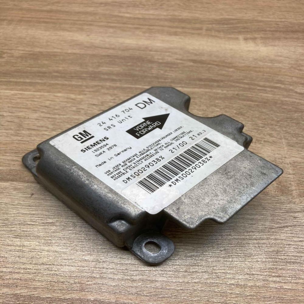 24416704 5WK42978 Used Airbag control unit/module Opel Zafira A