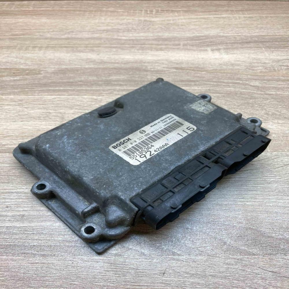 55185364 0281010337 Used Engine control unit/module ECU Fiat Stilo