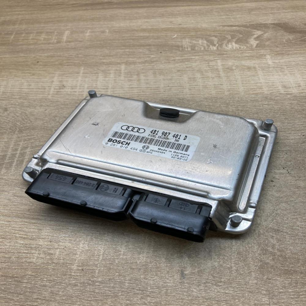 4B1907401D 0281010494  Engine control unit/module ECU Audi A6 S6 C5 4B