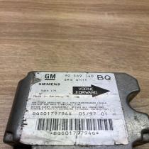 90569340 5WK4175 Used Airbag control unit/module Opel Vectra B
