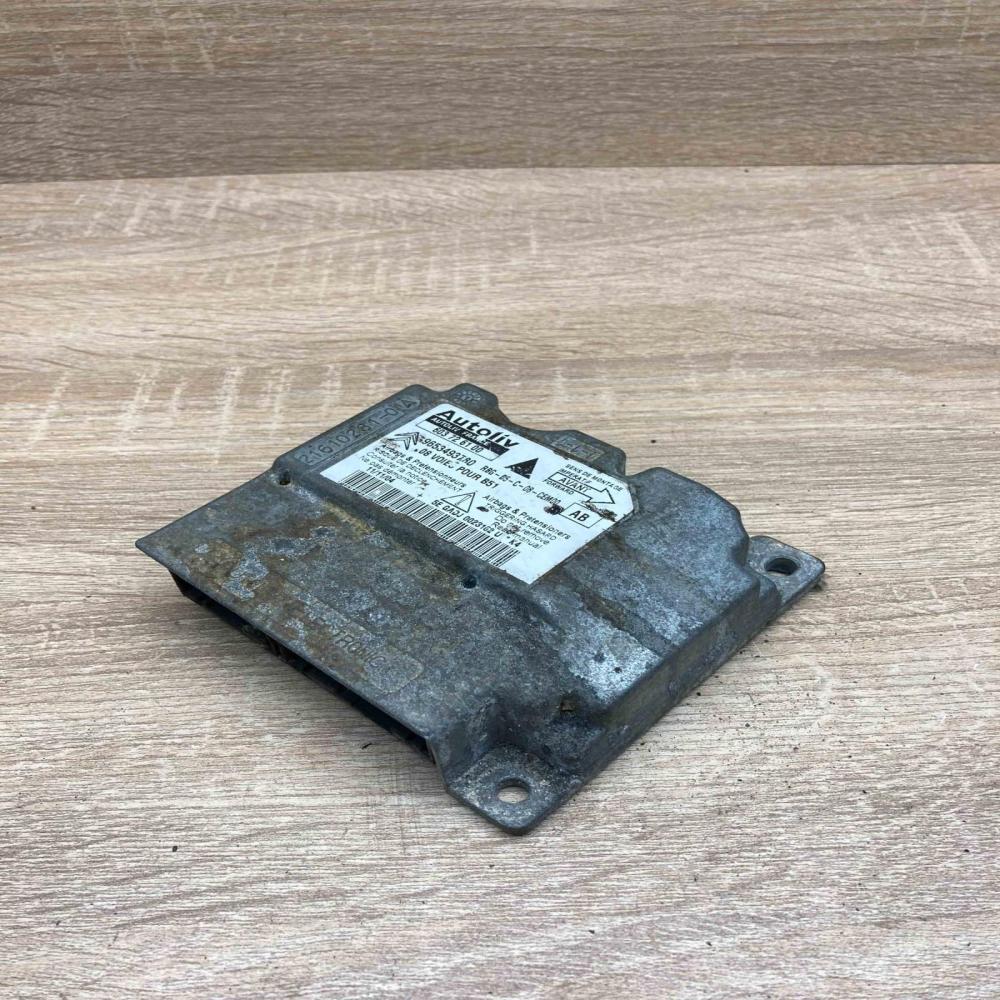 603726100 9653493780 Used Airbag control unit/module Citroen C4 I