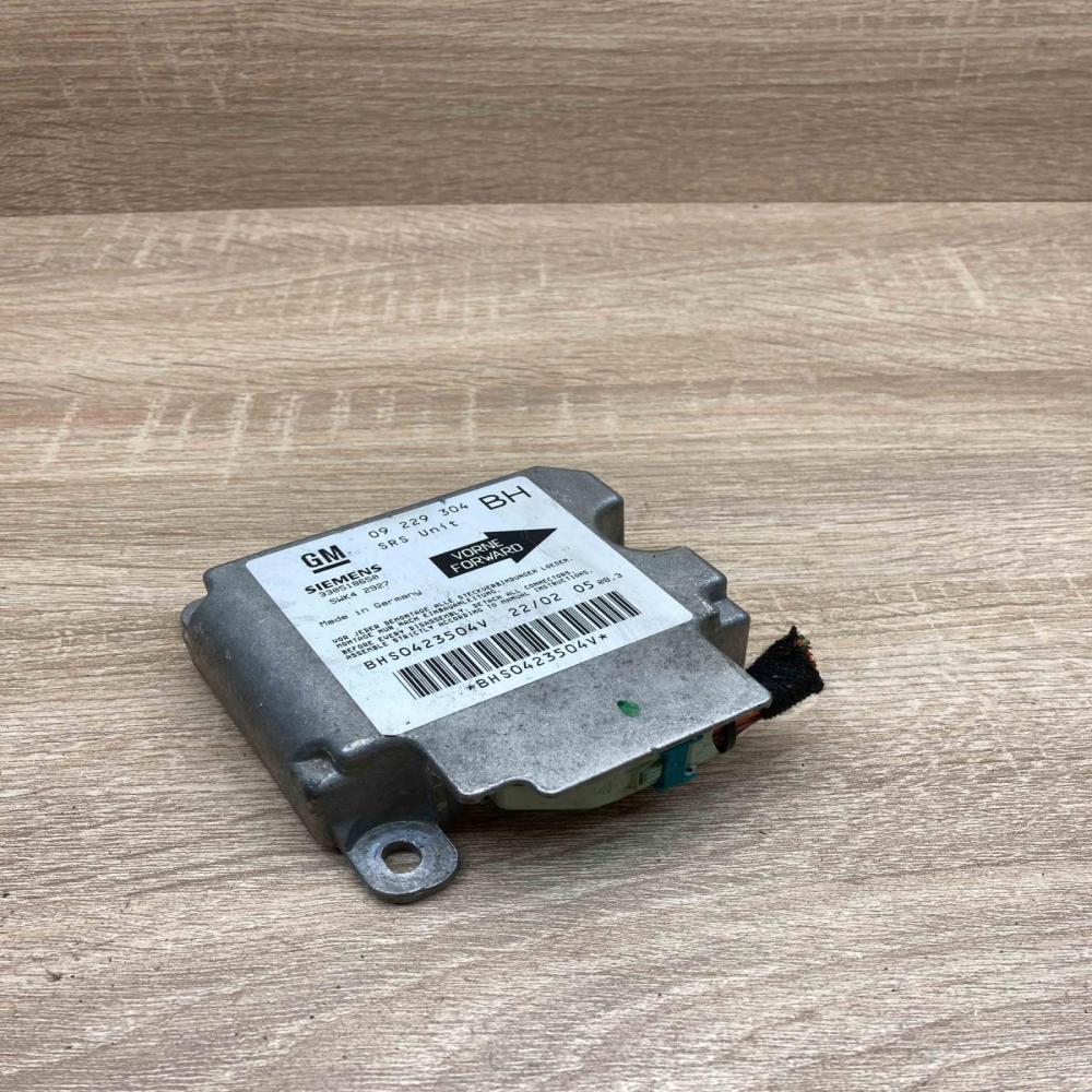 09229304 330518650  Airbag control unit/module Opel Astra G