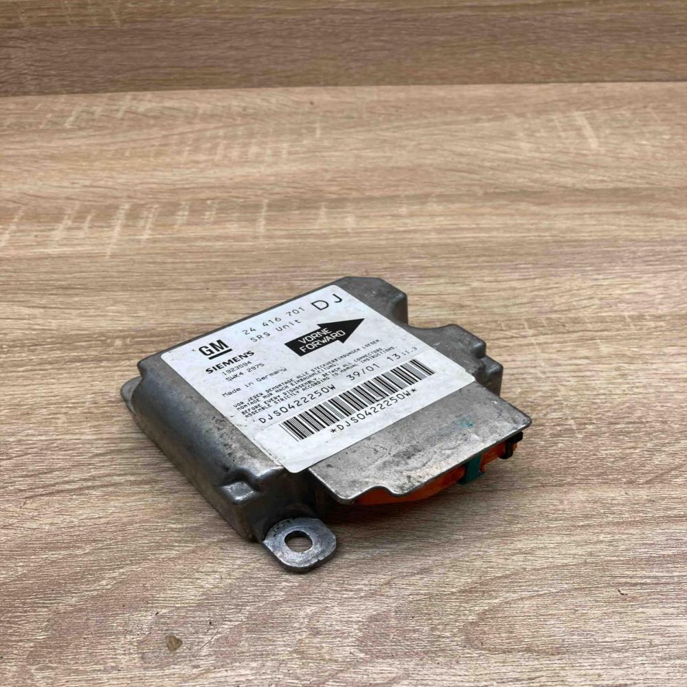 24416701 1923594 Used Airbag control unit/module Opel Vectra B