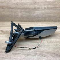 8381239  Silver Cover Front door electric wing mirror BMW 5 E60 E61