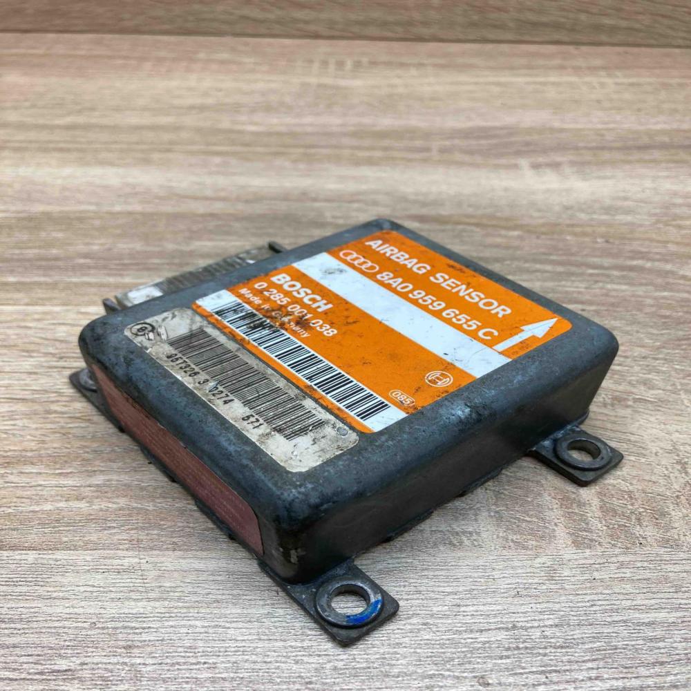 8A0959655C 0285001038 Safety Airbag control unit/module Audi A4 S4 B5 8D