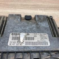 9646559980  With Plug Engine control unit/module ECU Peugeot 206