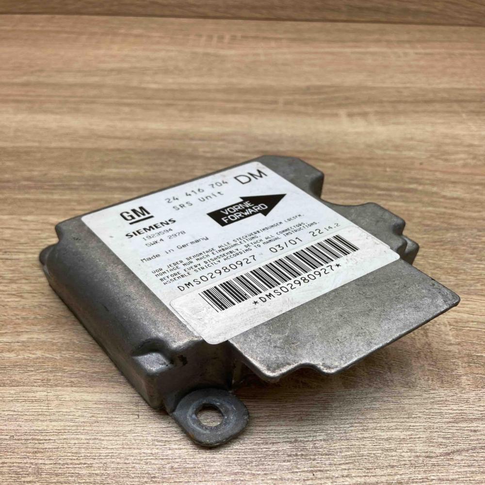 24416704 5WK42978  Airbag control unit/module Opel Zafira A