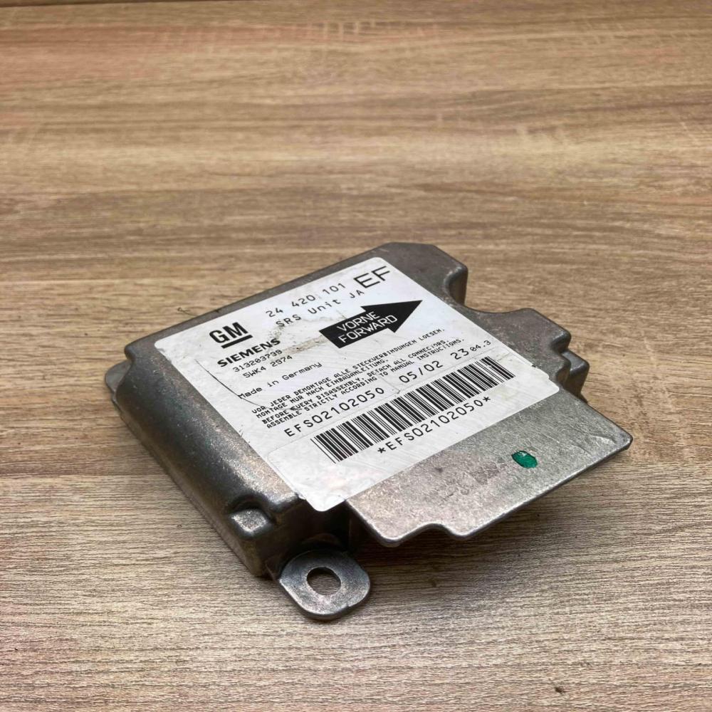 24420101 5WK42974 EF Airbag control unit/module Opel Omega B2