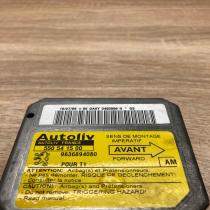 550541500 9636894080 With Plug Airbag control unit/module Peugeot 206