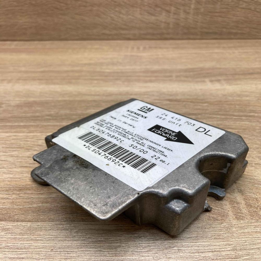 24416703 5WK42977 Used Airbag control unit/module Opel Astra G