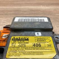 550725200 9637176480 With Plug Airbag control unit/module Peugeot 406